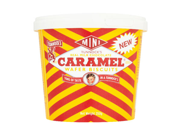 Tunnock's Mini Caramel Wafer Biscuits