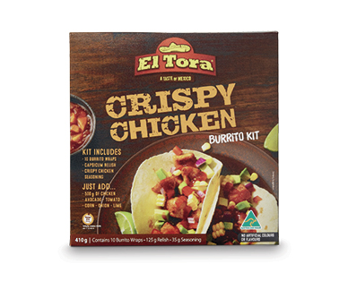 Mexican Meal Kits 410g – Crispy Chicken