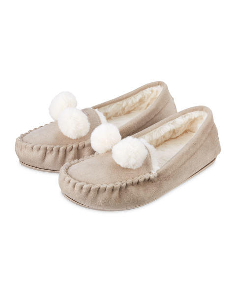 Avenue Ladies' Moccasin Slippers