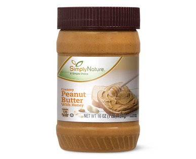 SimplyNature Peanut Butter With Honey