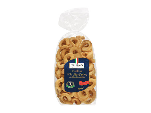 Italiamo Tarallini Biscuits Italian Savoury Snack