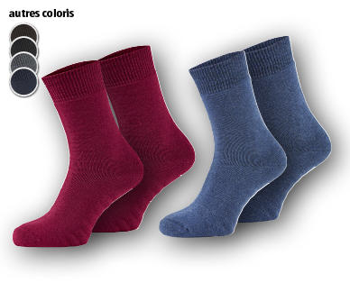 CRANE(R) Chaussettes bien-être pour l'hiver pour femmes/hommes