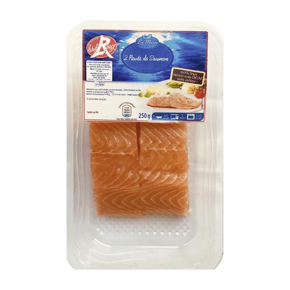 Pavés de saumon Label Rouge