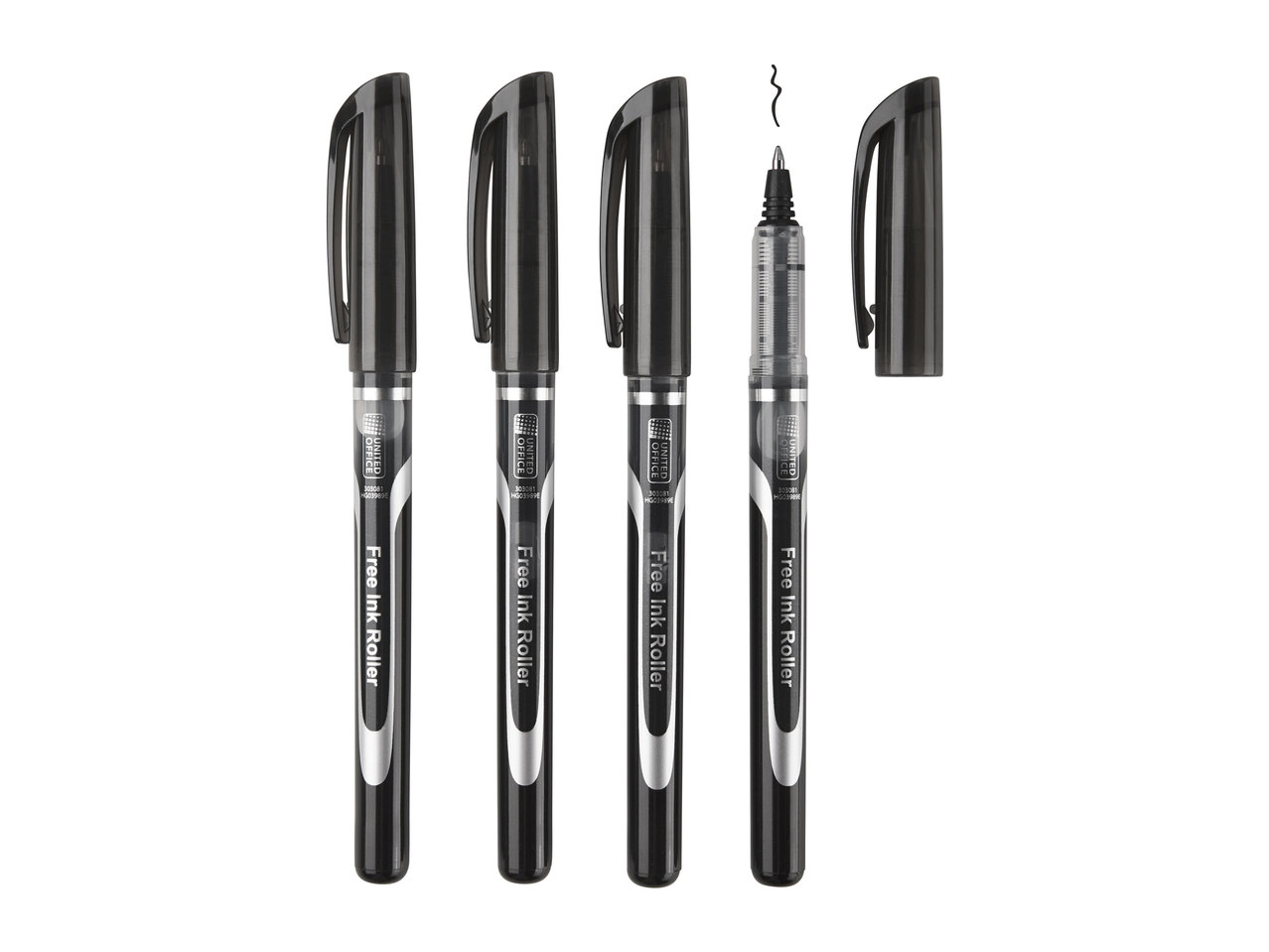 United Office Rollerball Pens1