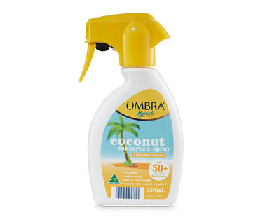 Coconut Sunscreen Spray SPF50+ 250ml