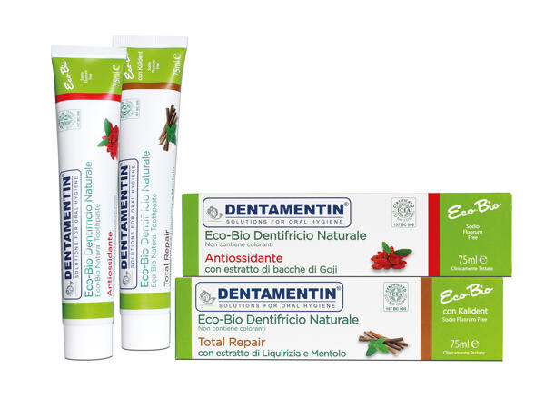 Eco-Organic Natural Toothpaste