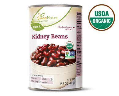 SimplyNature Organic Kidney Beans