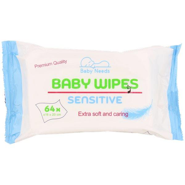 Lingettes pour bébé Baby Needs Sensitive