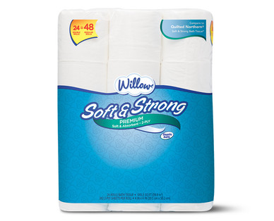 Willow 24 Double Roll Bath Tissue