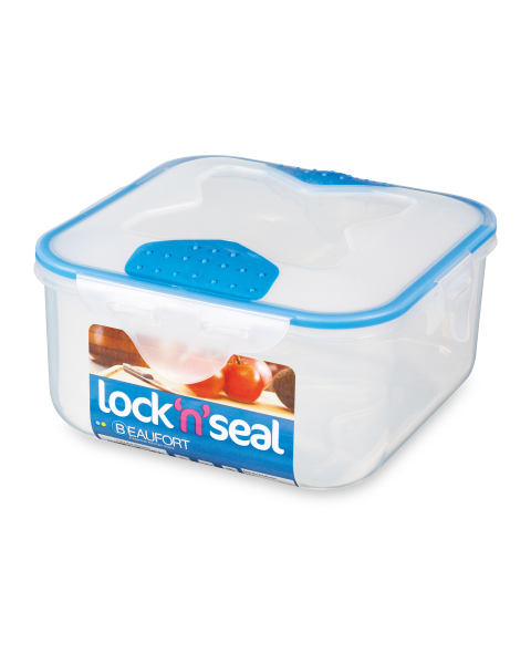1.5L Square Lock & Seal Containers