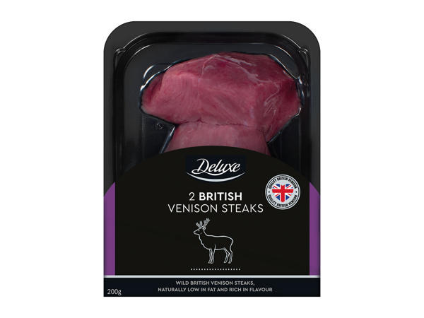 Deluxe 2 British Venison Steaks