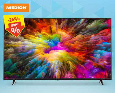 MEDION Ultra HD Smart-TV 163,8 cm (65") MEDION(R) LIFE(R) X16590