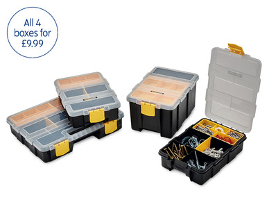 4 Assorted Storage Boxes