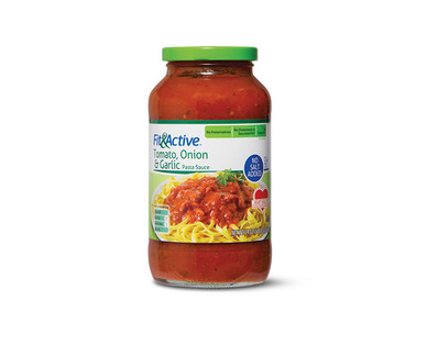 Fit & Active No Salt Added Traditional or Garlic & Onion Pasta Sauce