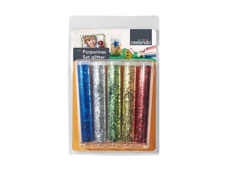 Crafts Set with Glitter