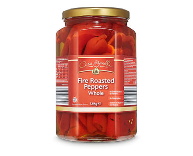 Casa Barelli Fire Roasted Peppers Whole 1.6kg