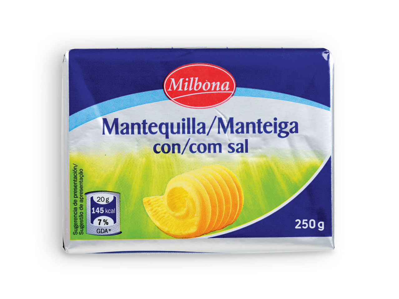 MILBONA(R) Manteiga com Sal