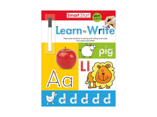 Smart Start Wipe-Clean Book with Pen1