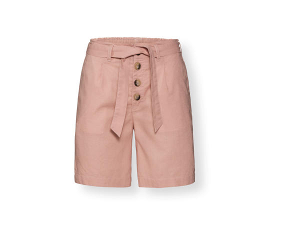 'Esmara(R)' Pantalón corto de lino mujer