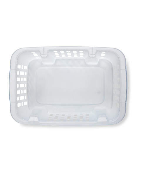 Clear Small Easy Home Basket 3-Pack
