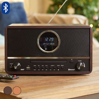 DAB+-Radio und CD-Player mit Bluetooth