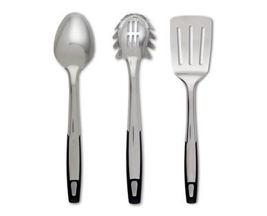 Crofton Stainless Steel Utensils with Grip