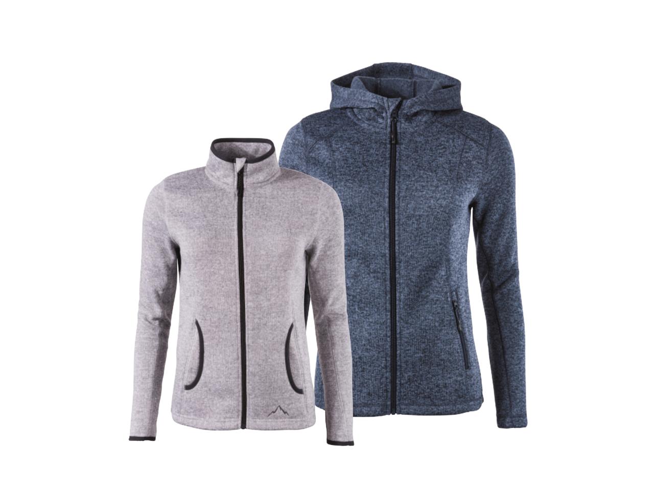 CRIVIT(R) Ladies'/Men's Knit Fleece Jacket/ Power-Stretch Jacket