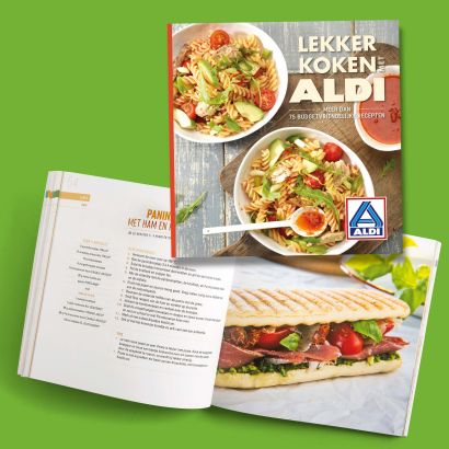 Kookboek "Lekker koken met ALDI"