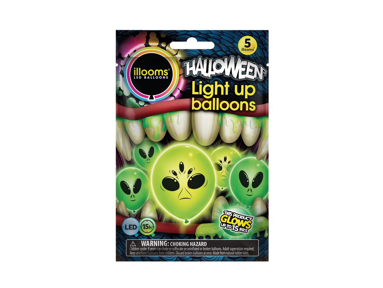 Ilooms Halloween Light-Up Balloons1