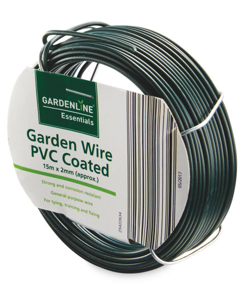 Gardenline 15m PVC-Coated Wire