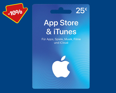 Geschenkkarte für App Store & iTunes