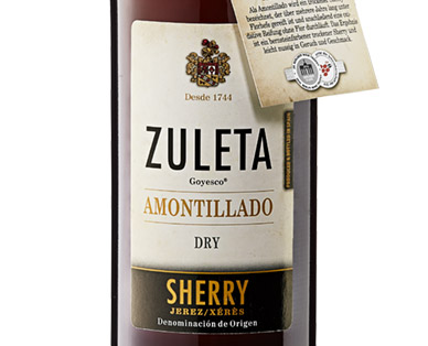 ZULETA Sherry Amontillado