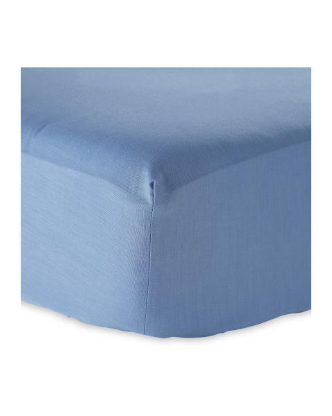 Double Cotton Rich Fitted Sheet