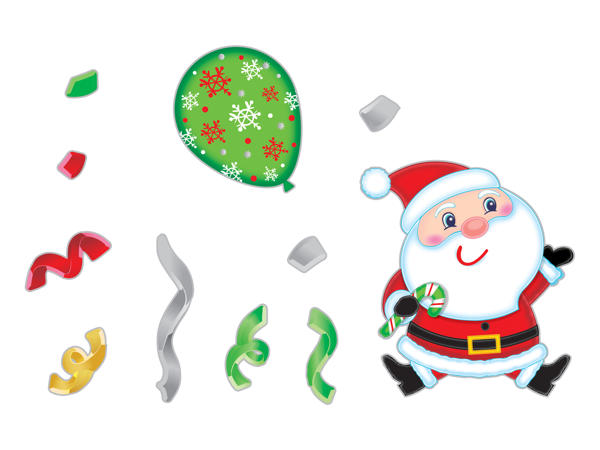 3D Christmas Sticker Set