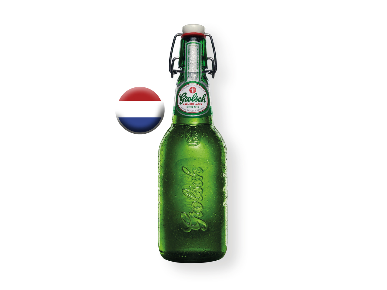 "Grolsch" Cerveza lager holandesa
