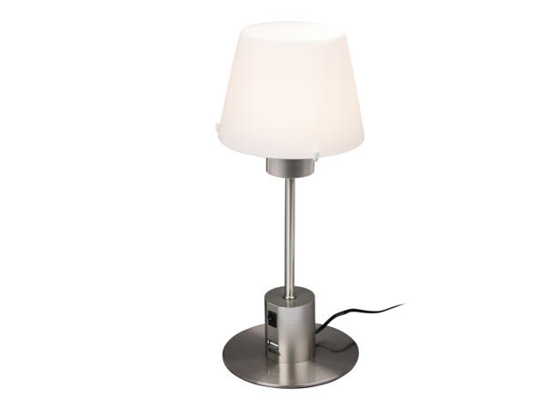 Lampada LED da tavolo con porta USB
