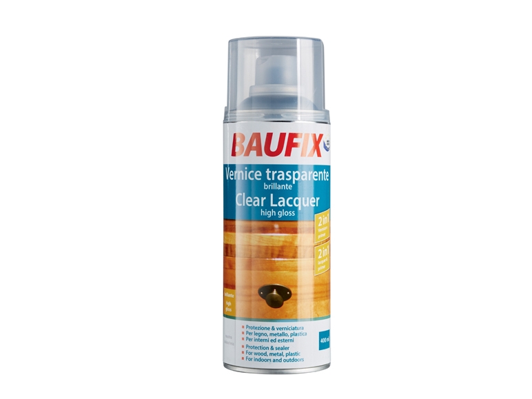 Coloured Lacquer or Clear Lacquer Spray, 400ml