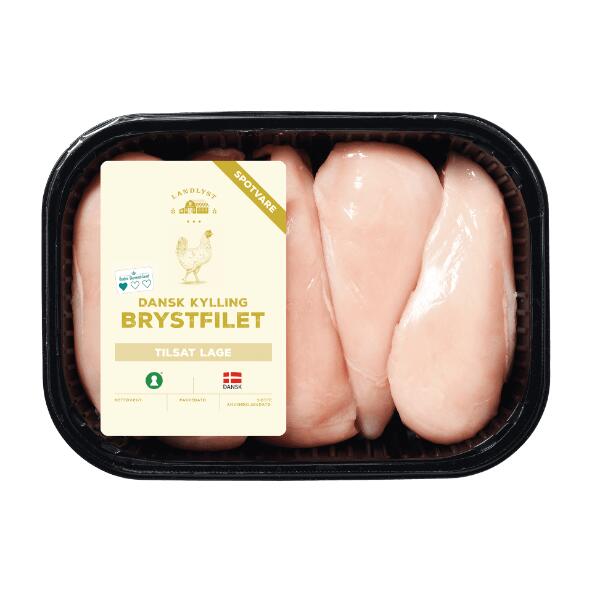 LANDLYST 	 				Brystfilet af dansk kylling
