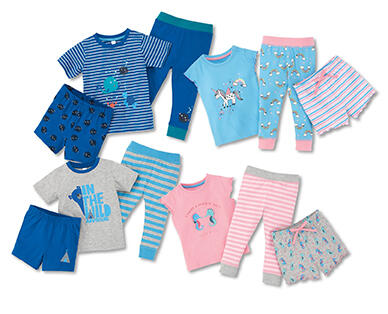 IMPIDIMPI Kisgyermek pizsama bio pamuttal, 3 részes