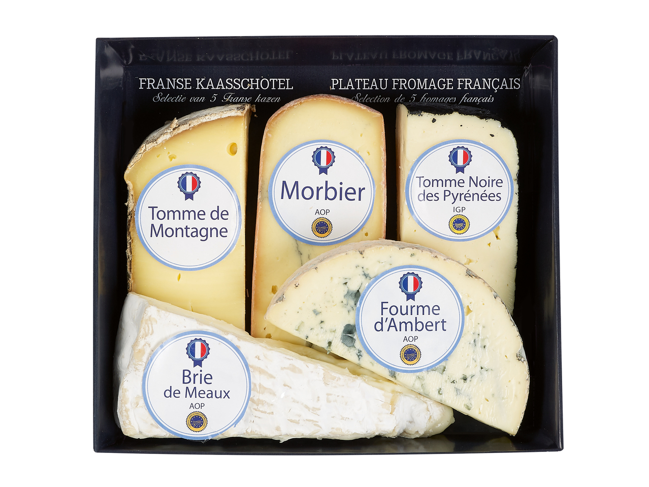 Plateau de fromages français