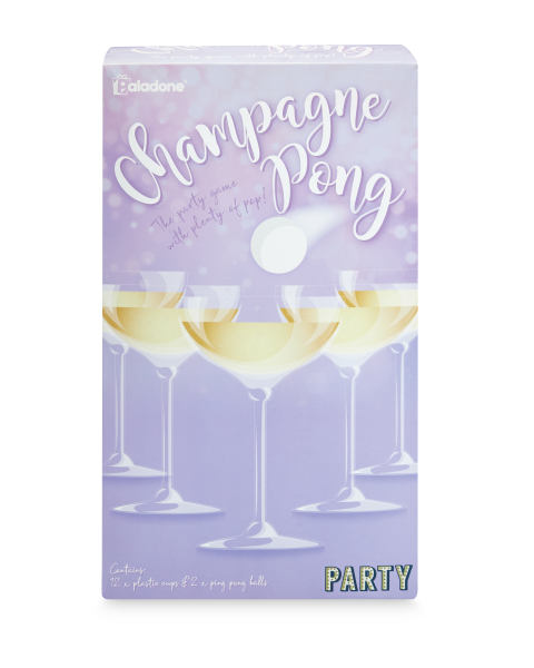 Champagne Pong Party Game