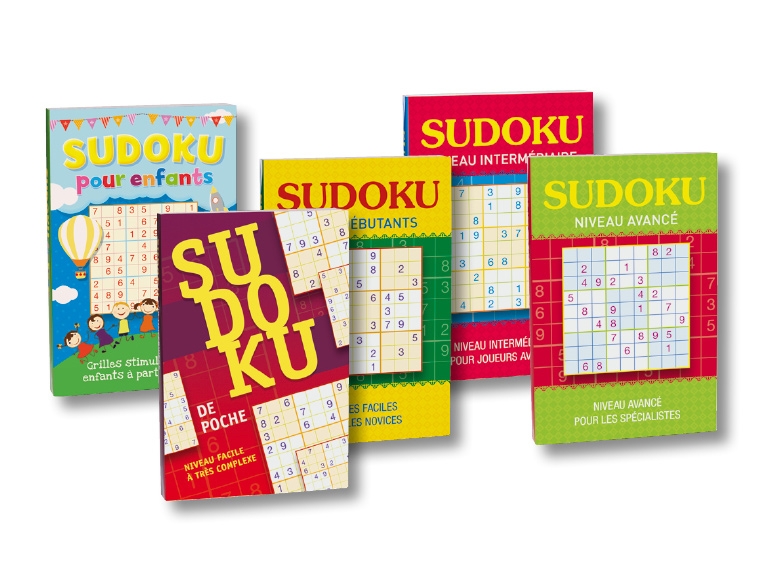 Libri di Sudoku ***Articolo disponibile solo nella Svizzera francese.***