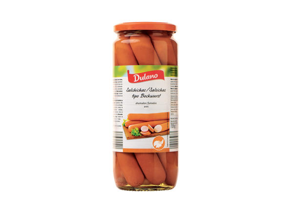 Dulano(R) Salsichas Tipo Bockwurst
