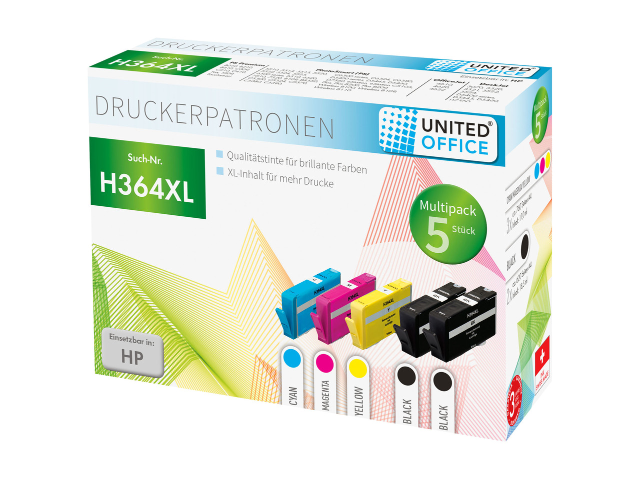 Multipack Cartridges for HP Printers