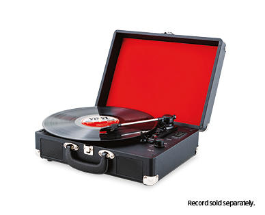 Turntable with Briefcase