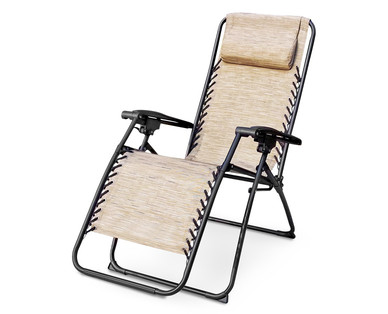 Gardenline Folding Recliner Chair
