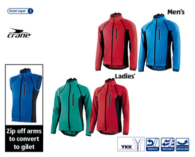 Men's/Ladies' Softshell Cycling Jacket