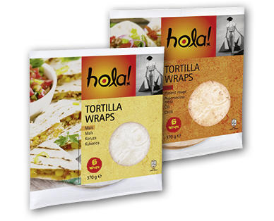 Tortilla wraps HOLA!