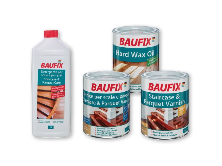 Baufix Hard Wax Oil/Staircase & Parquet Varnish/Care