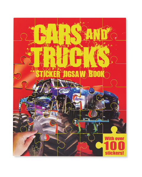 Cars & Trucks Activity Book